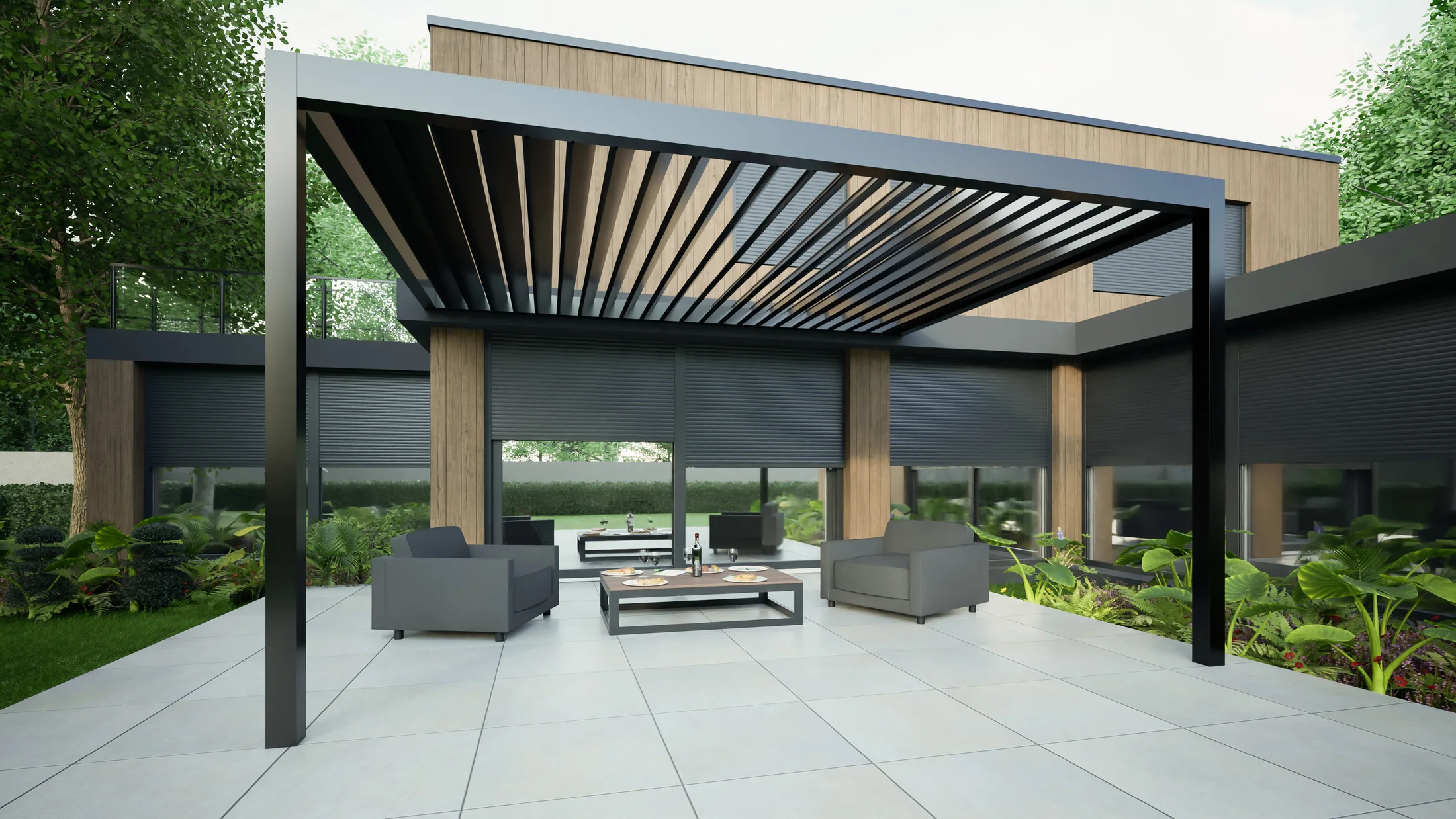 Pergola · Architektur-Inspiration, Ansicht 1