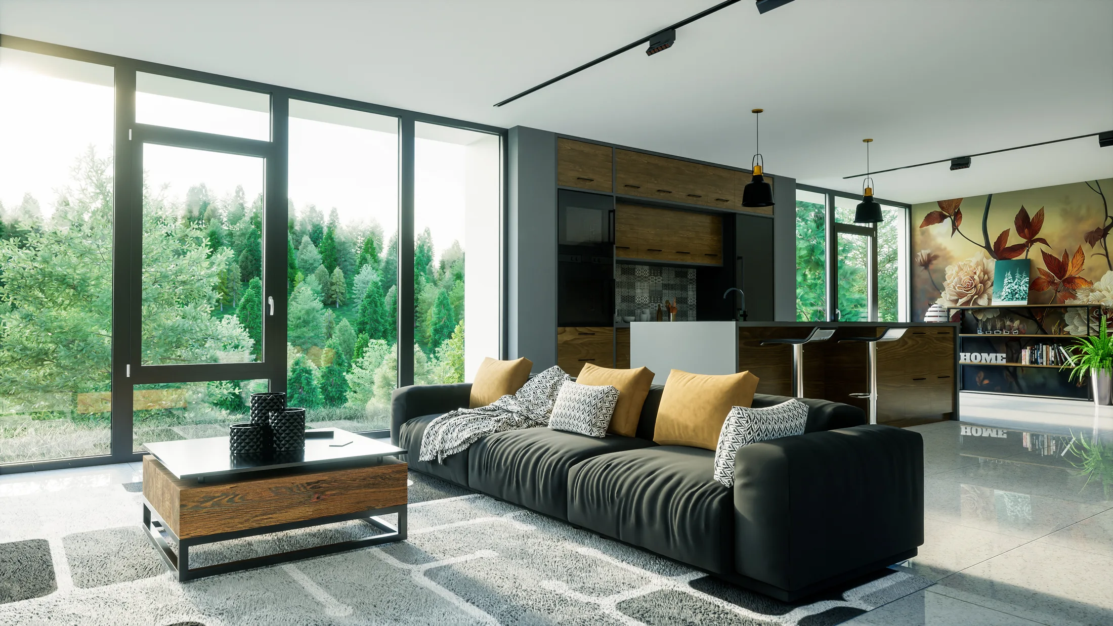 MB-86N SI · Architektur-Inspiration, Ansicht 1
