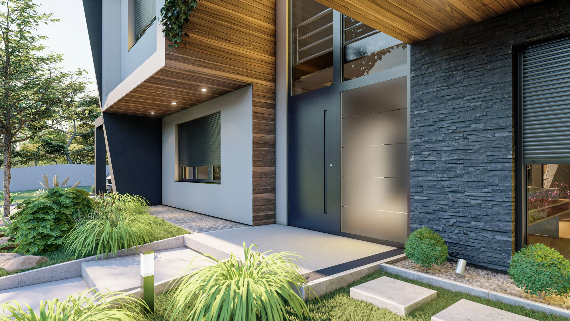 MB-86N SI · Architektur-Inspiration, Ansicht 2